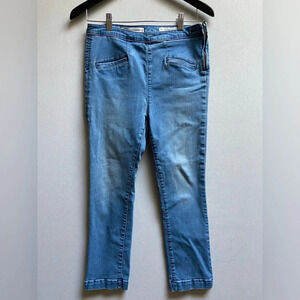 Pilcro and the Letterpress Anthropologie high rise  denim leggings Sz 29